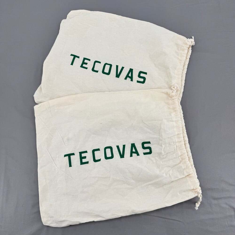 Tecovas Cotton Boot Dust Bag Drawstring Storage Dustbags Lot of 2